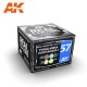 Aircraft Acrylic Lacquer Paints Set - Forca Aerea Portuguesa I WRAP-AROUND 90s (4 x 10ml)