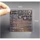 PLA Stencil (Masking) [Special Edition] for 1/32, 1/35 Scale Models (80x80mm)
