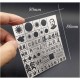 WWII Chinese Army AFV Stencil (Masking) for 1/32, 1/35 Scale Models (80x80mm)