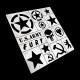 1/16, 1/18 Allied Star Insignia Masking Stencil