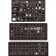 Painting Stencils - 1/35 WWII German Wehrmacht Panzer Units &Heavy Battalions