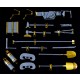1/35 Late WWII German Vehicle Tool Set