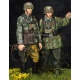 1/35 German Grenadiers Set (2 Figures, each w/2 Different Heads)