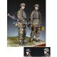 1/35 MG Team 12 SS "HJ" Panzer Division Hitlerjugend Set (2 figures)