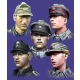 1/35 WSS Panzer Crew Heads Set (5pcs) #2 