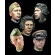 1/35 WWII Russian Head Set #2 (5 heads)
