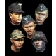 1/35 WW2 German Head Set #2 (5 heads)