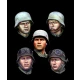 1/35 German Infantry Heads Set (5pcs)