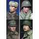 1/16 WWII Allied Heads Set #1 (4pcs)