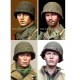 1/16 US Infantry Head Set #2 (4pcs)