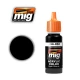 Acrylic Paint - Satin Black for New Tyres, etc. (17ml)