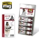 Acrylic Paint Set for Figures - Winter Uniforms (4x 17ml)