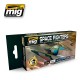 Acrylic Paint Set - Space Fighters Sci-Fi Colours (17ml x 6)