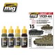 Smart Acrylic Paint Set - German Standard Colours 1939-1944 (17ml x 4)