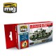 Acrylic Paint Set - Modern Russian Camo Colours Vol.2