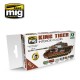 Acrylic Paint Set - King Tiger Interior Colours (Special Takom Edition) Vol.1 (17ml x 6)