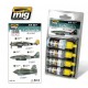 Acrylic Paint Set - WWII Late War Luftwaffe Colours (17ml x 4)