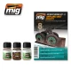 Weathering Set for Airplanes Dust Effects (35ml x 3)