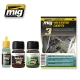Painting & Weathering Set - WWII British Cockpits (17ml x 1, 35ml x 2)