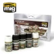 German Camouflage Weathering Set (4x 35ml, 1x 30ml)