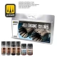 Jet Engines Colours and Weathering Set (4x 20ml, 2x 35ml)