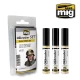 Oilbrushers Set - Flesh Tones (3 Oil paints with fine brush applicators)