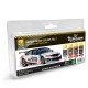 Cobra Motor Acrylic Paint set - British Racing Colours Vol.1 (4 jars, each 30ml)