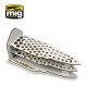 Brush Organizer - Dimensions: 8cm (depth) x 20.5cm (width) x 10cm (height)