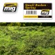 Realistic Ground Mat - Small Bushes in Spring (Dimensions: 230 x 130 mm)