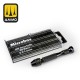 Manual Drill set: Pin Vise Hand Drill and 20pcs Different Sizes Twist Drill Bits