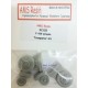 1/32 F-100 Super Sabre Wheels for Trumpeter kit