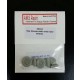 1/32 De Havilland Sea Venom Main and Nose Wheels