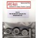 1/32 Grumman OV-10 Bronco Wheels Set for Kitty Hawk kit 