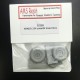 1/32 Arado Ar 234 Blitz Weighted Wheels (Smooth Tread)