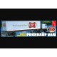 1/25 Fruehauf 40' Semi Trailer (Miller Beer)