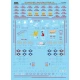 1/72 Vietnam War USAF/VNAF AC-119G Shadows & AC-119K Stingers Decals for Italeri/Testors
