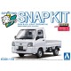 1/32 Snap Subaru Sambar Truck (Frost White)