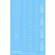1/32 Generic US Aircraft Data (stencil style - white, dry transfers)