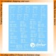 1/35 British D-Day Shipping Stencils for Soft-skinned Vehicles (White) 
