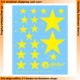 1/35 US Vehicle Stars for Shermans (yellow)
