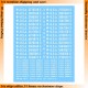 1/35 Late War Registration Codes (Stencil, White) for Trucks &Ambulances