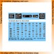 1/35 Generic US & Allied Interior Placards (black on silver)