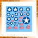 1/35 Stars & Flags for US M2 Halftracks in North Africa