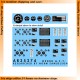 1/35 M4 Tractor Instruments &Placards &M26 Instruments for Tamiya M26