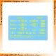 Dry Transfers for 1/35 75mm GMC M3 Halftrack