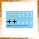 Dry Transfers for 1/24 Panzer.II Ausf.F, 11th Panzer Division