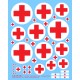 1/35 Dry Transfer - German Ambulance Markings