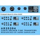 1/35 Dry Transfer - White 666 Cargo Truck Instruments and Placards for Hobby Boss #83802