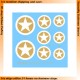 1/72 US Soft-skin "Gas Paint" Stars 