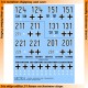 Decals for 1/35 LSSAH Panther Ausf G's, Ardennes 1944